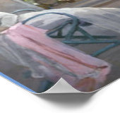 Die Riviera von Lavery Poster (Ecke)