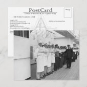 Die RMS Queen Mary Postcard Collection Postkarte (Vorne/Hinten)