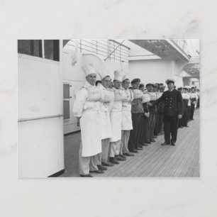 Die RMS Queen Mary Postcard Collection Postkarte