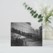 Die RMS Queen Mary Postcard Collection Postkarte (Stehend Vorderseite)
