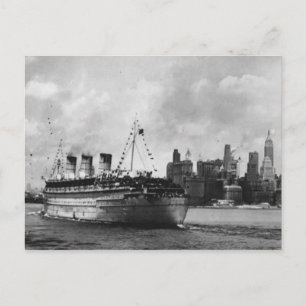 Die RMS Queen Mary Postcard Collection Postkarte