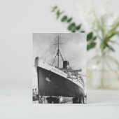 Die RMS Queen Mary Postcard Collection Postkarte (Stehend Vorderseite)