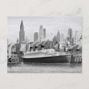 Die RMS Queen Mary Postcard Collection Postkarte