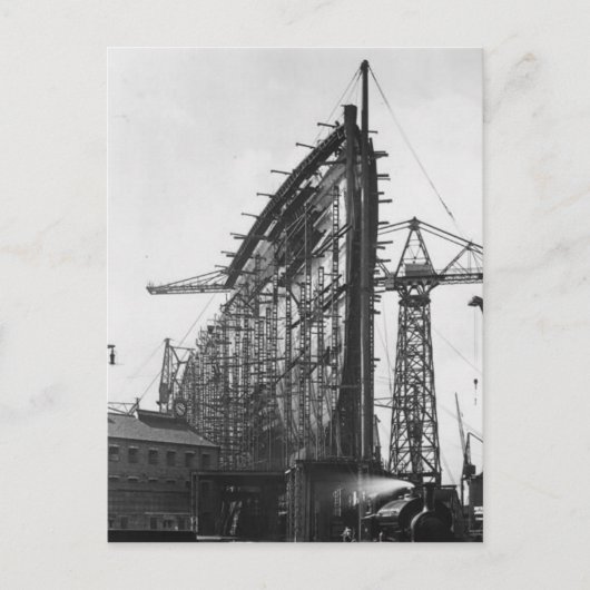 Die RMS Queen Mary Postcard Collection Postkarte (Vorderseite)