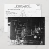 Die RMS Queen Mary Postcard Collection Postkarte (Vorne/Hinten)