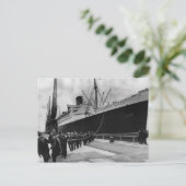 Die RMS Queen Mary Postcard Collection Postkarte (Stehend Vorderseite)