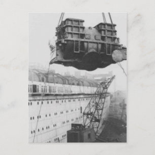 Die RMS Queen Mary Postcard Collection Postkarte