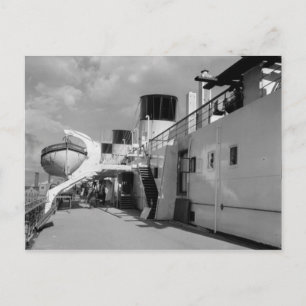 Die RMS Queen Mary Postcard Collection Postkarte