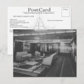 Die RMS Queen Mary Postcard Collection Postkarte (Vorne/Hinten)