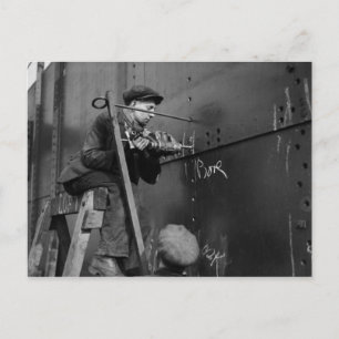 Die RMS Queen Mary Postcard Collection Postkarte