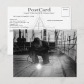 Die RMS Queen Mary Postcard Collection Postkarte (Vorne/Hinten)