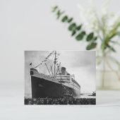 Die RMS Queen Mary Postcard Collection Postkarte (Stehend Vorderseite)