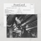 Die RMS Queen Mary Postcard Collection Postkarte (Vorne/Hinten)