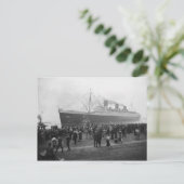Die RMS Queen Mary Postcard Collection Postkarte (Stehend Vorderseite)