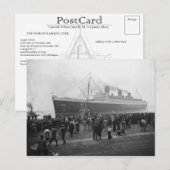 Die RMS Queen Mary Postcard Collection Postkarte (Vorne/Hinten)