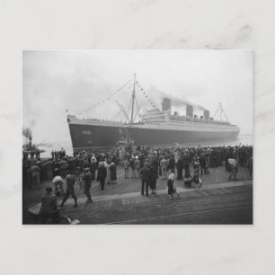Die RMS Queen Mary Postcard Collection Postkarte