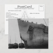 Die RMS Queen Mary Postcard Collection Postkarte (Vorne/Hinten)