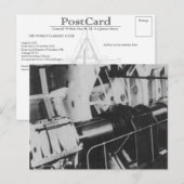 Die RMS Queen Mary Postcard Collection Postkarte (Vorne/Hinten)