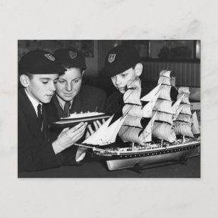 Die RMS Queen Mary Postcard Collection Postkarte