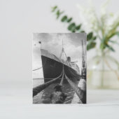 Die RMS Queen Mary Postcard Collection Postkarte (Stehend Vorderseite)