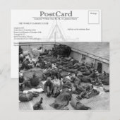 Die RMS Queen Mary Postcard Collection Postkarte (Vorne/Hinten)