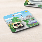 Die Road Tour Getränkeuntersetzer (Linke Seite)