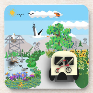 Die Road Tour Getränkeuntersetzer