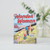 Die Robot Wonder Woman Postkarte (Stehend Vorderseite)