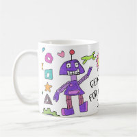 Die Roboter-Tasse am Tag
