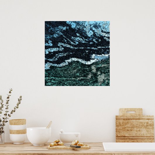 Die Rock View Poster (Küche)