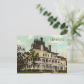 Die Rockefeller-Zuhause Vintage Postkarte (Stehend Vorderseite)