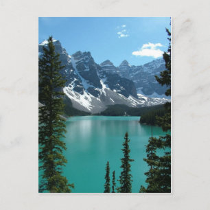 Die Rockies - Moraine Lake Postkarte