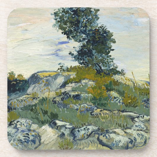 Die Rocks Vincent van Gogh Getränkeuntersetzer (Vorderseite)