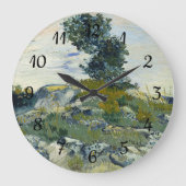 Die Rocks Vincent van Gogh Große Wanduhr (Vorderseite)