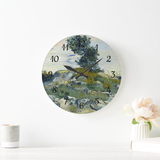 Die Rocks Vincent van Gogh Große Wanduhr (Zuhause)