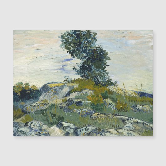 Die Rocks Vincent van Gogh Magnetkarte (Vorderseite)