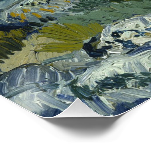 Die Rocks Vincent van Gogh Poster (Ecke)