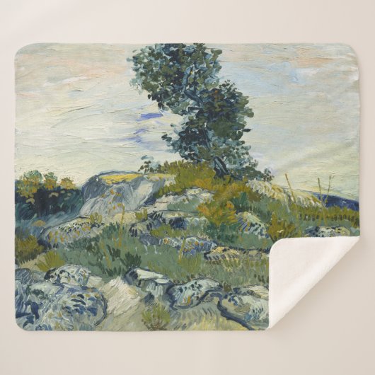 Die Rocks Vincent van Gogh Sherpadecke (Vorderseite (Horizontal))