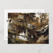 Die Rocky Cliff - Durand Postkarte (Vorne/Hinten)