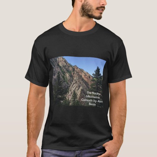 Die Rocky Mountains, Colorado T-Shirt (Vorderseite)