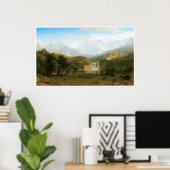 Die Rocky Mountains, Lander's Peak 1863 Poster (Heimbüro)