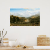 Die Rocky Mountains, Lander's Peak 1863 Poster (Küche)
