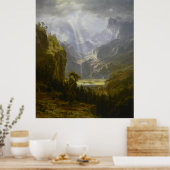 Die Rocky Mountains, Lander's Peak (1863) Poster (Küche)