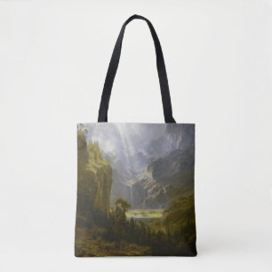 Die Rocky Mountains, Lander's Peak von Bierstadt Tasche
