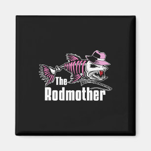 Die Rodmutter Funny Fishing-Mama Magnet
