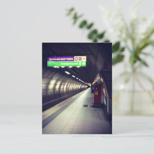 Die Röhre Postkarte (Stehend Vorderseite)