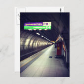 Die Röhre Postkarte (Vorne/Hinten)