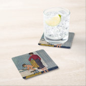 Die Röhre Rechteckiger Pappuntersetzer (Vor Ort)