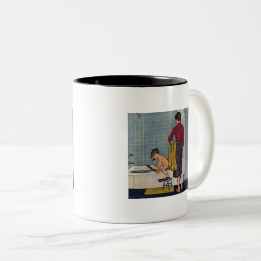 Die Röhre Zweifarbige Tasse (VorderseiteRechts)