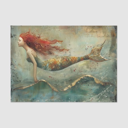 DIE ROINBOW-MALERISCHE DEKOUPAITE SEIDENPAPIER (Vorderseite)